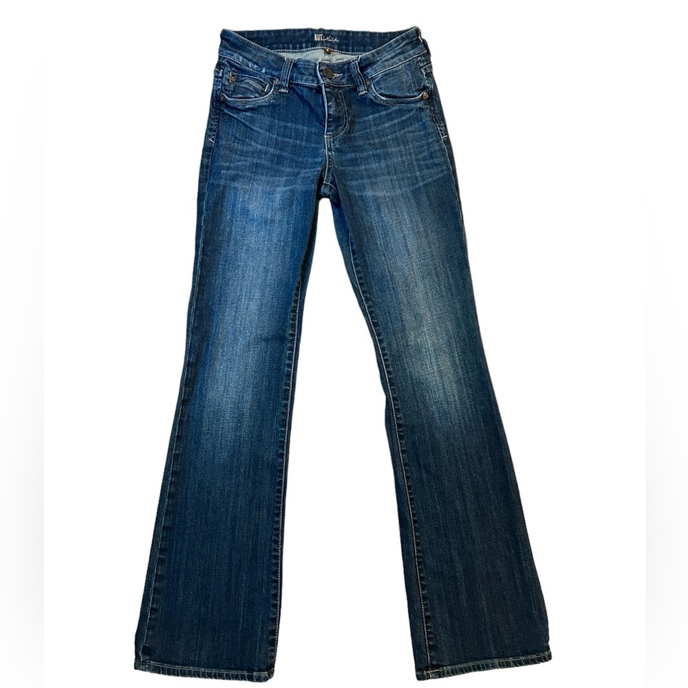 ✨SOLD✨KUT FROM THE KLOTH Women’s 2 Bootcut Mid Rise Jeans - Picture 2 of 14